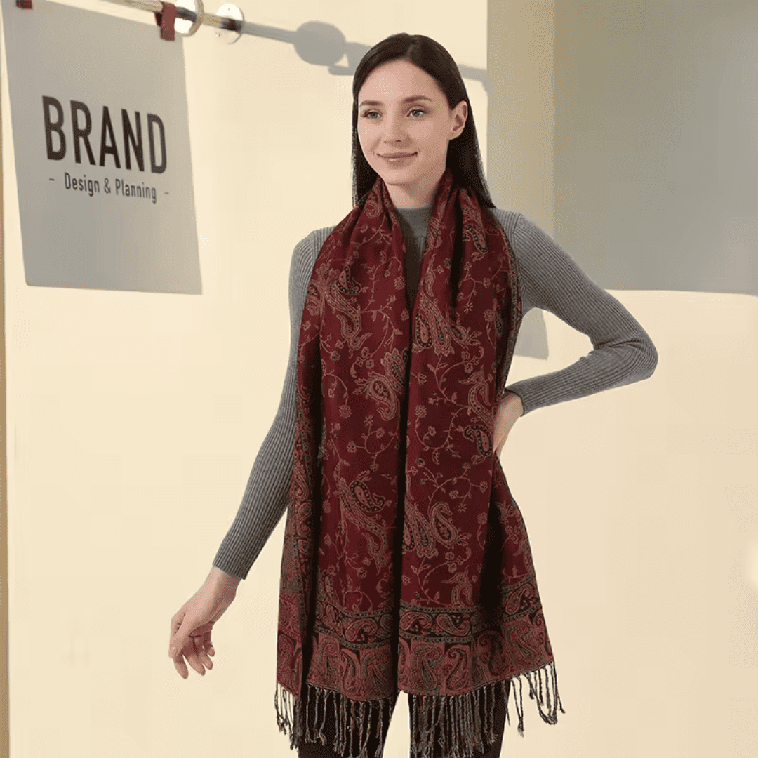 Xale de Pashmina Feminino