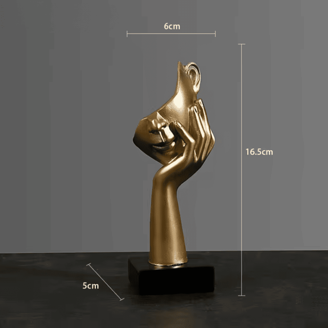 Escultura Abstrata Face