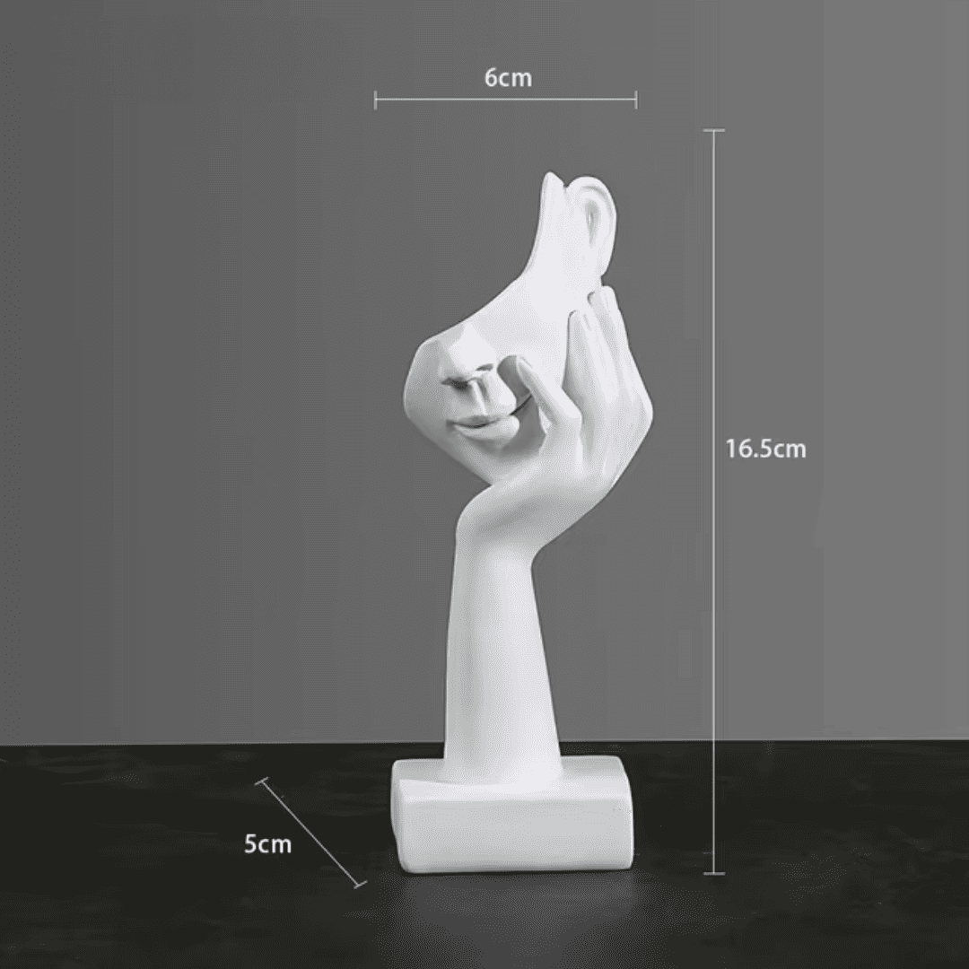 Escultura Abstrata Face