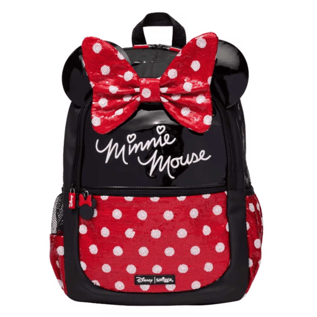 Kit Mochila Escolar Minnie Mouse