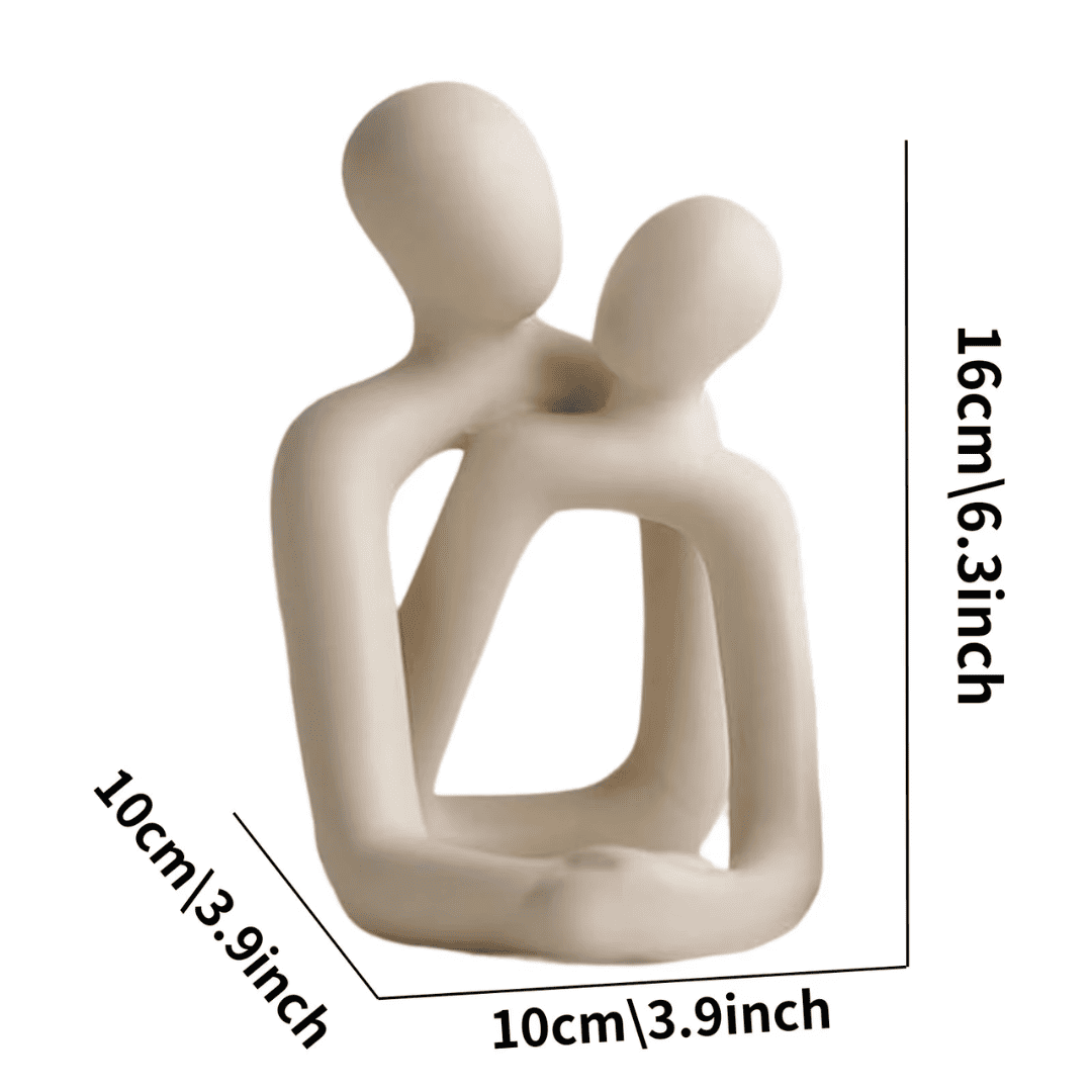 Escultura Casal em Resina