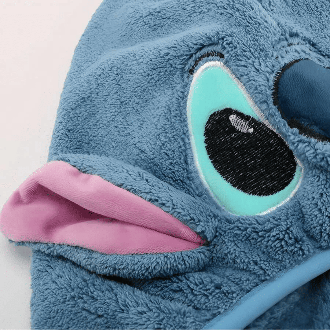 Toalha de Cabelo do Stitch