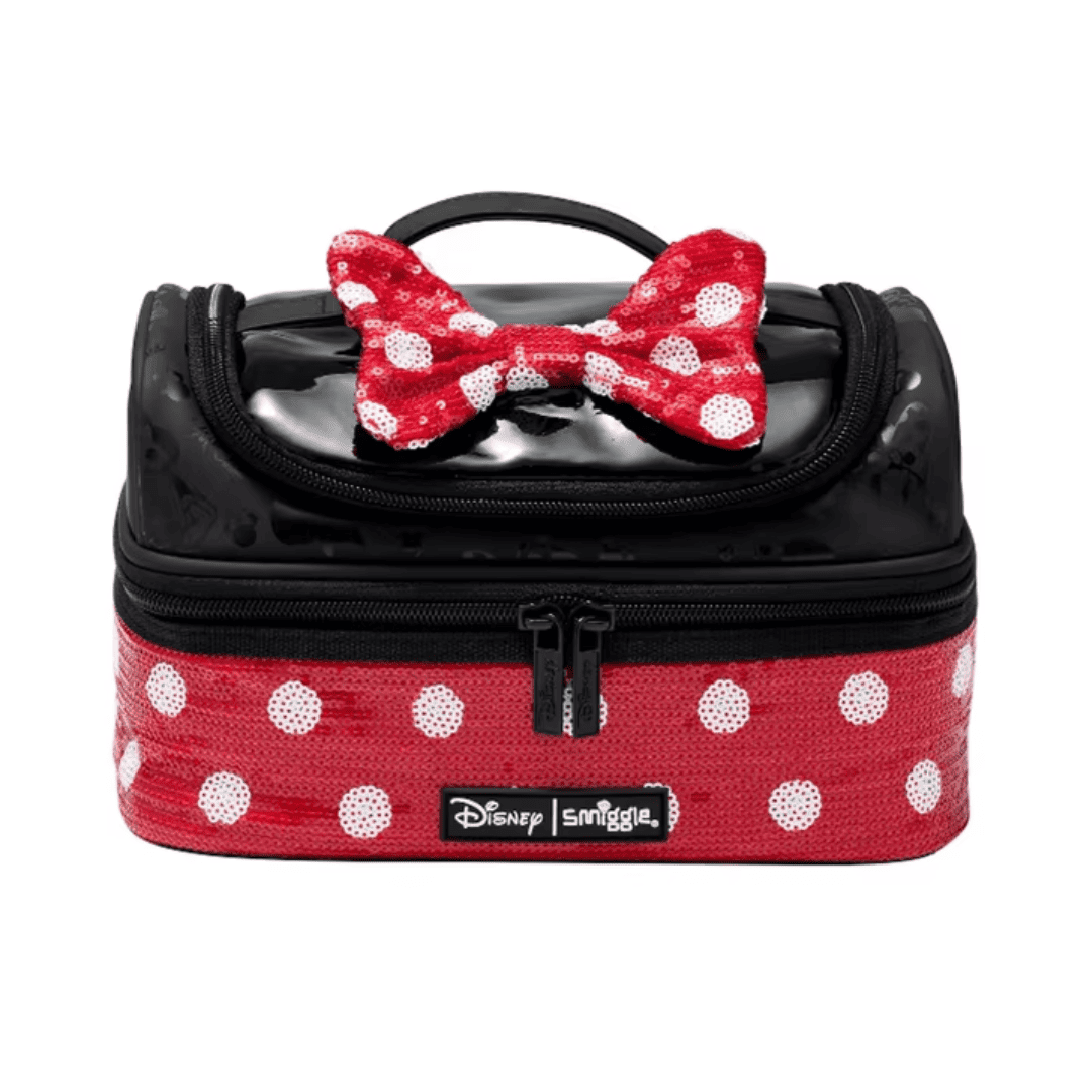 Kit Mochila Escolar Minnie Mouse