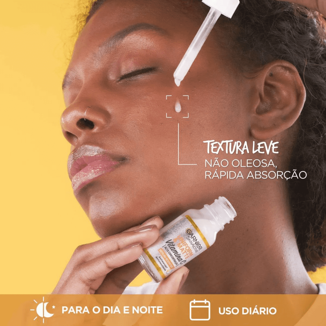 Sérum Booster SkinActive Antimarcas com Vitamina C