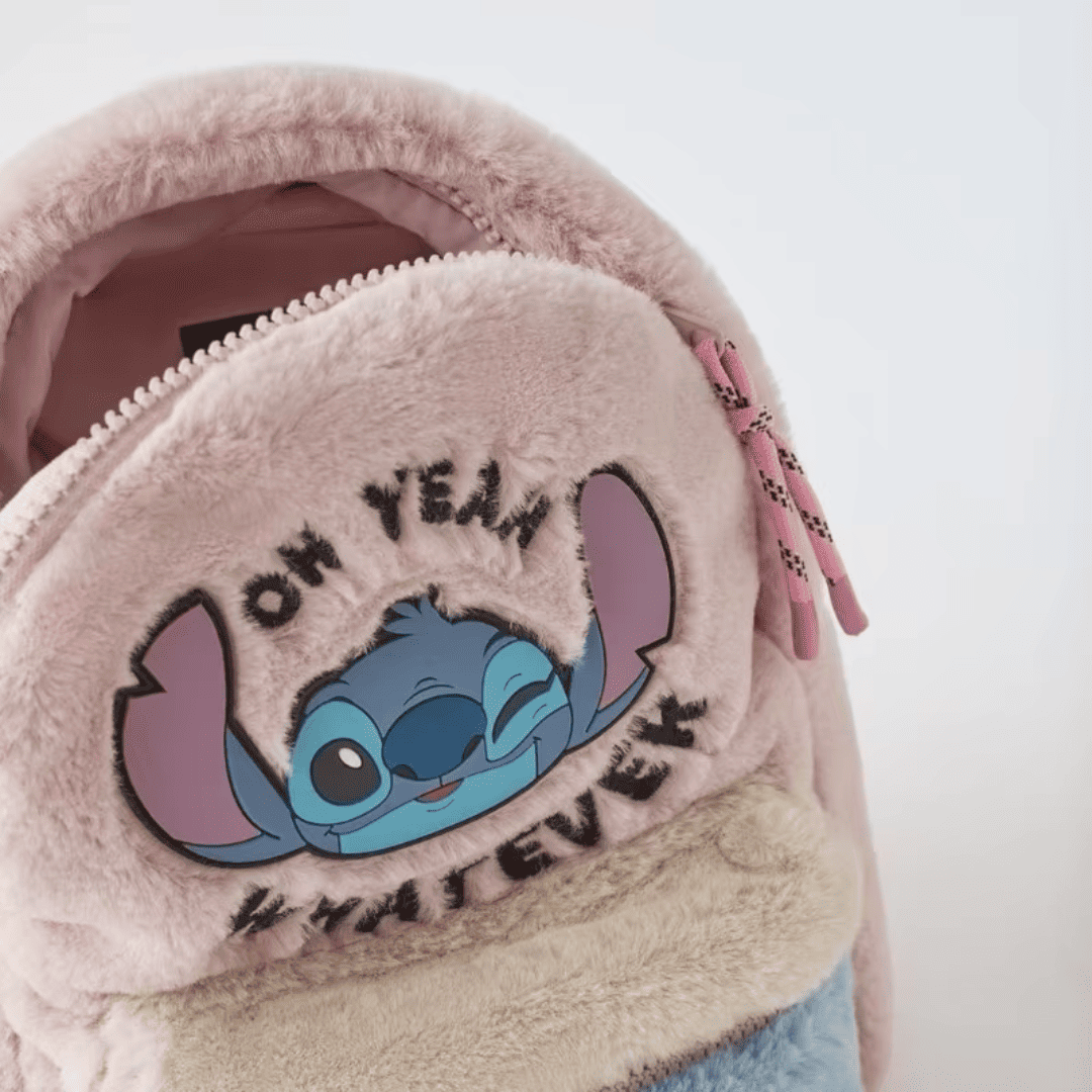 Mochila de Pelúcia do Stitch
