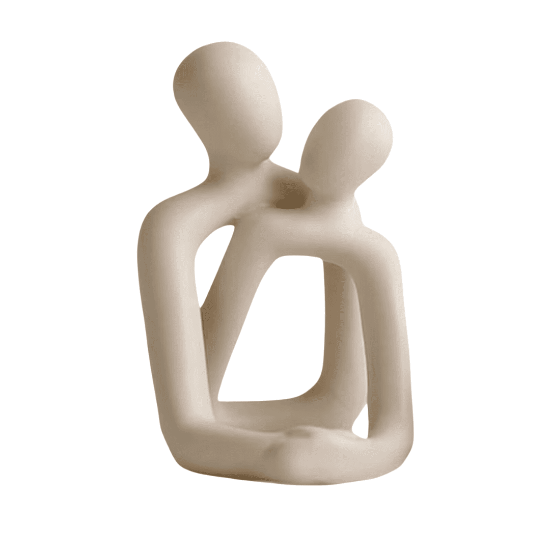 Escultura Casal em Resina