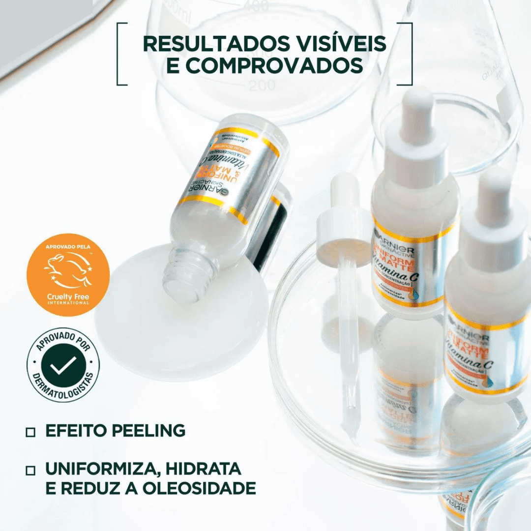 Sérum Booster SkinActive Antimarcas com Vitamina C