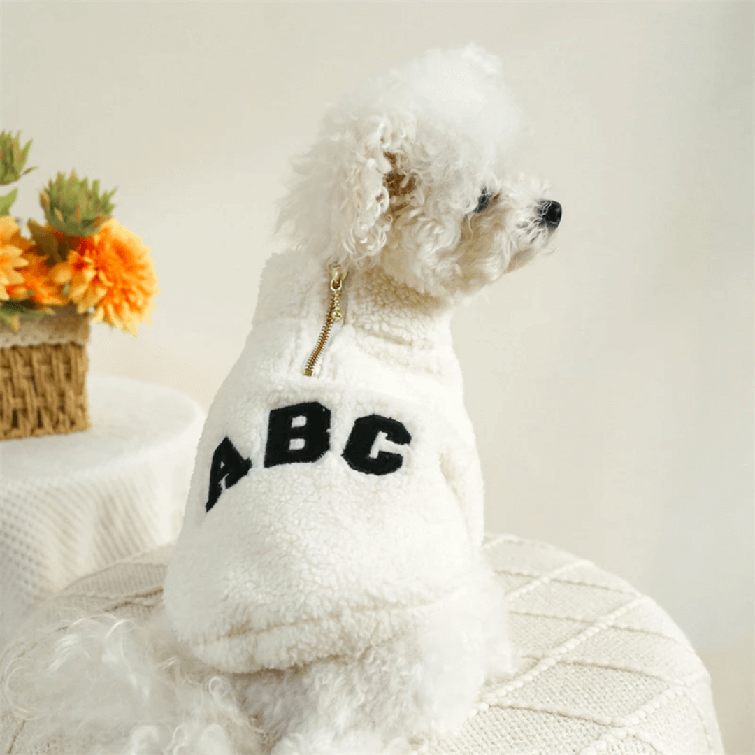 Roupa para Pet Peluciada ABC