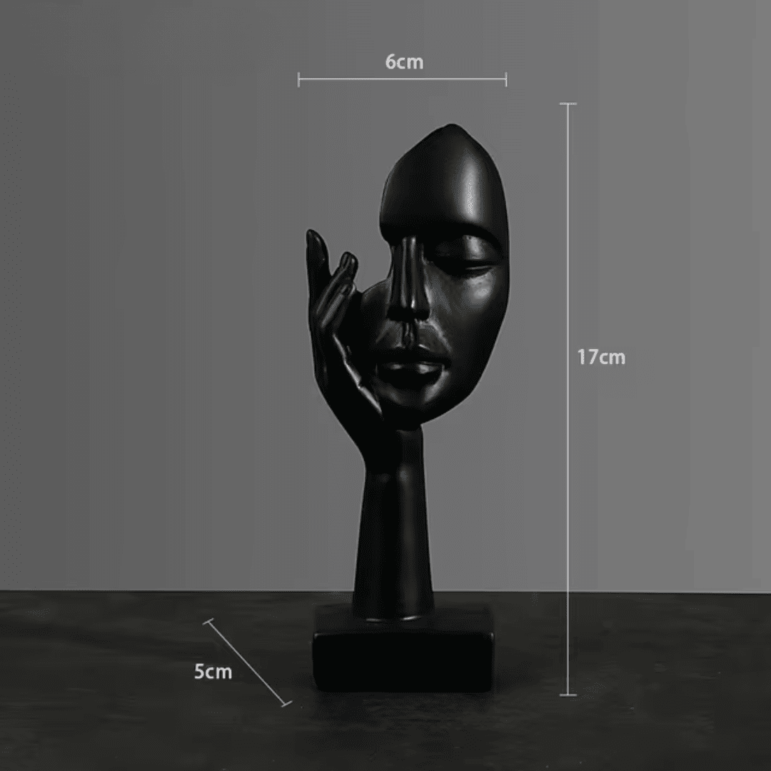 Escultura Abstrata Face