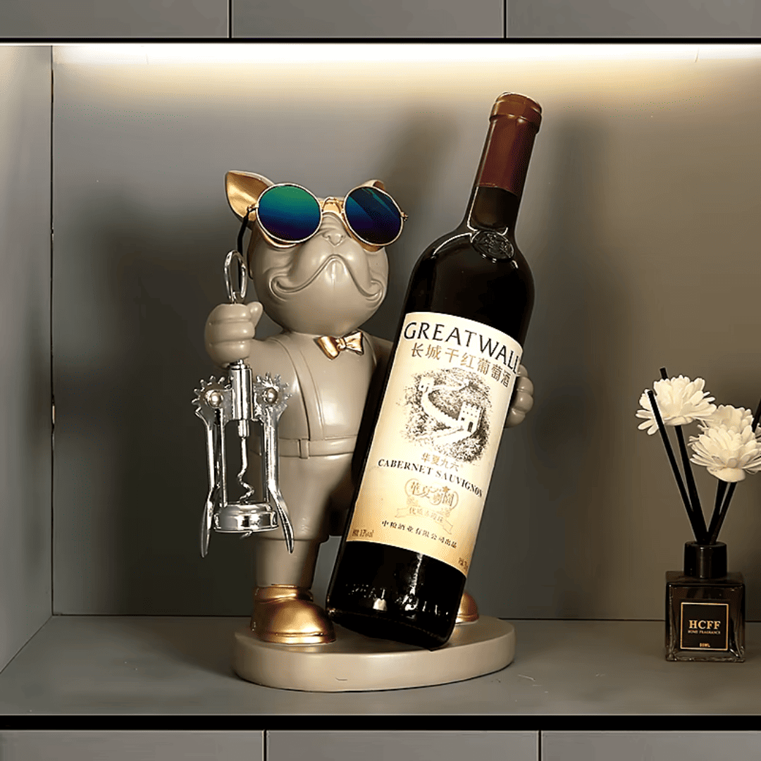 Bulldog Aparador de Vinho