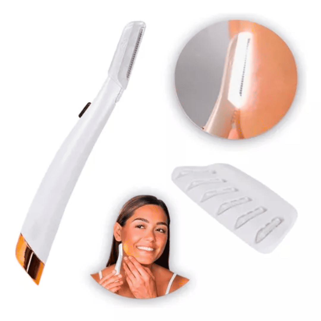 Removedor de Pelos Faciais e Sobrancelhas - PeachSkin®