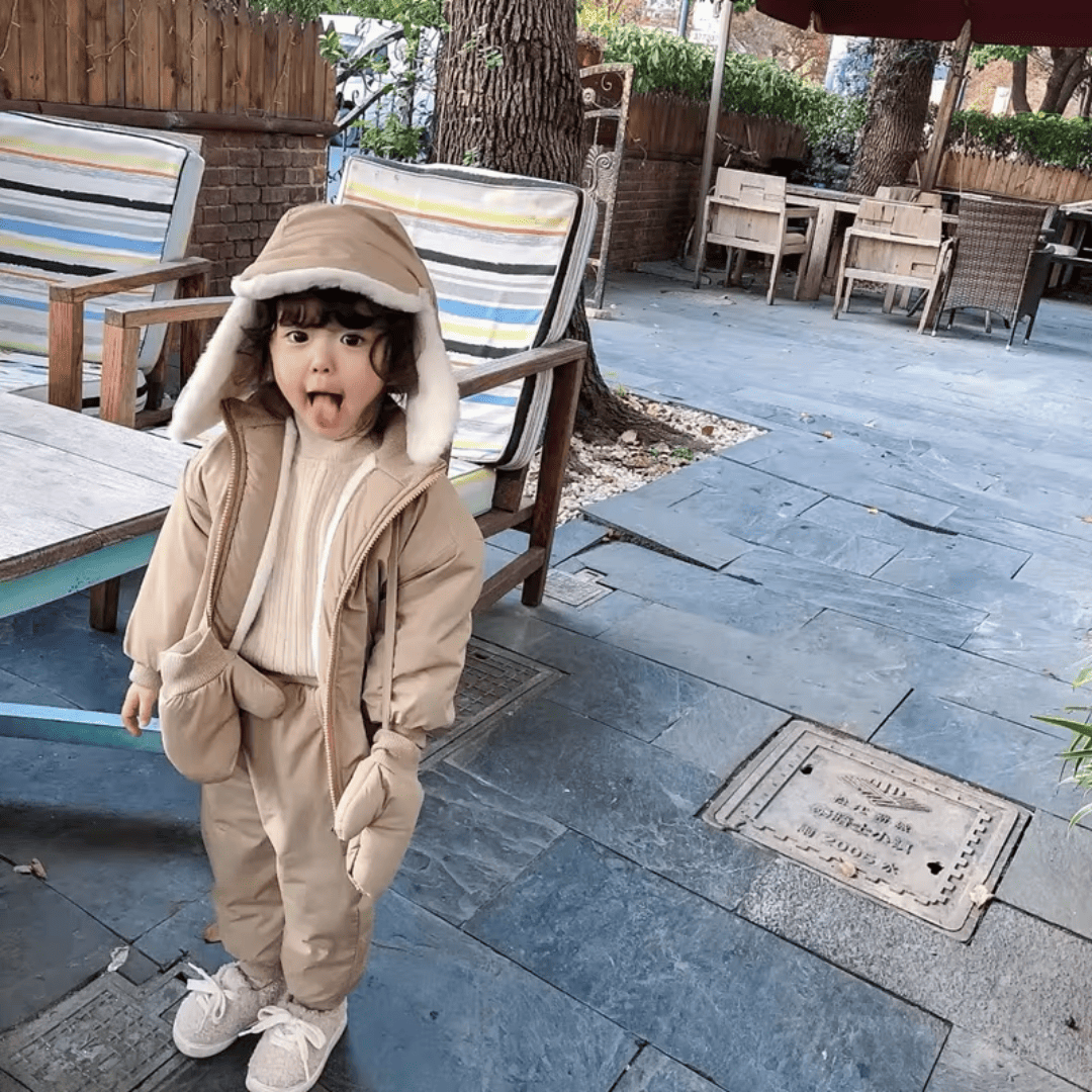 Conjunto de Agasalho Infantil Forrado