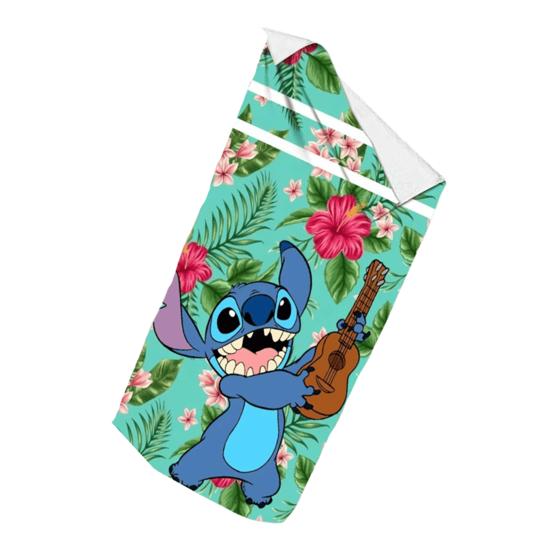 Toalha de Praia Stitch