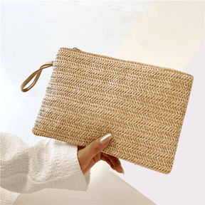 Bolsa de Palha com Alça de Nylon