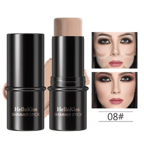 Contorno, Blush e Iluminador em Stick
