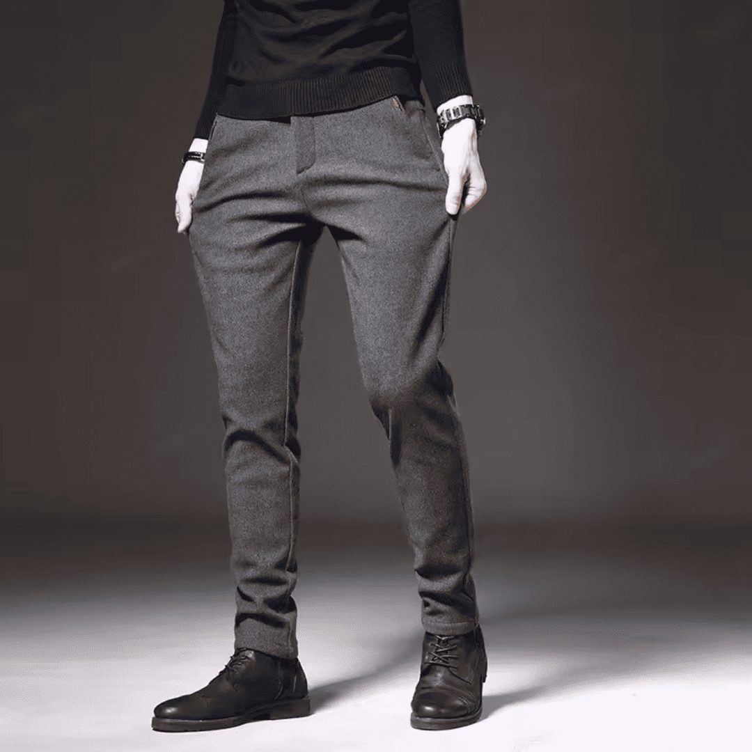 Calça Masculina Alfaiataria com Pelúcia Forglows