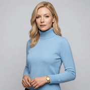 Suéter Feminino Gola Alta Peluciado Forglows