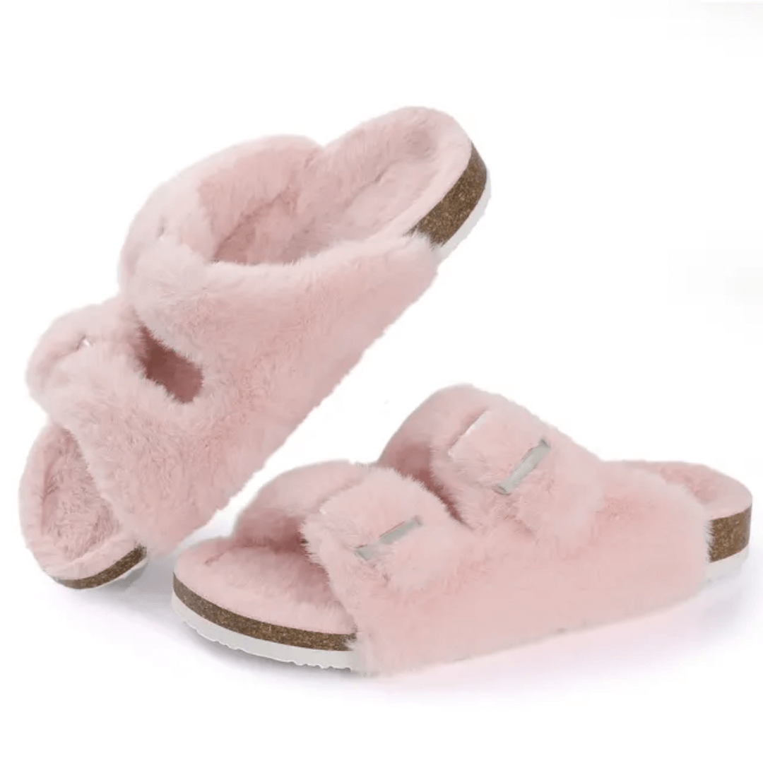 Chinelo Feminino Peluciado Fluffy Forglows