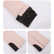 Calça Feminina com Alças para Neve Impermeável Forglows