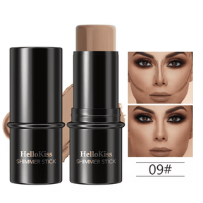 Contorno, Blush e Iluminador em Stick