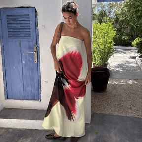 Vestido Feminino Tomara que Caia com Fivela nas Costas