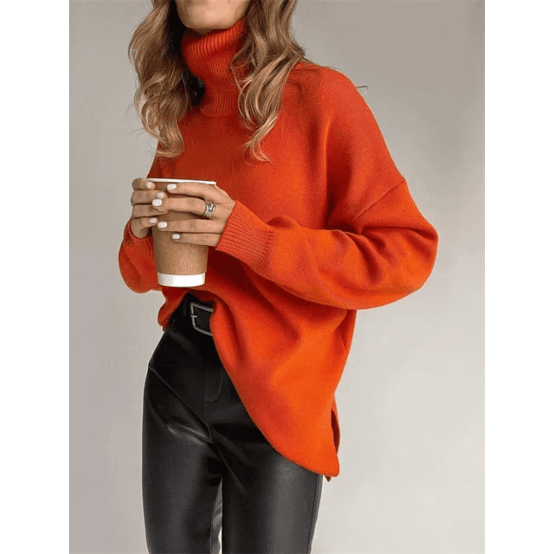 Suéter Feminino Gola Alta Tássia Forglows