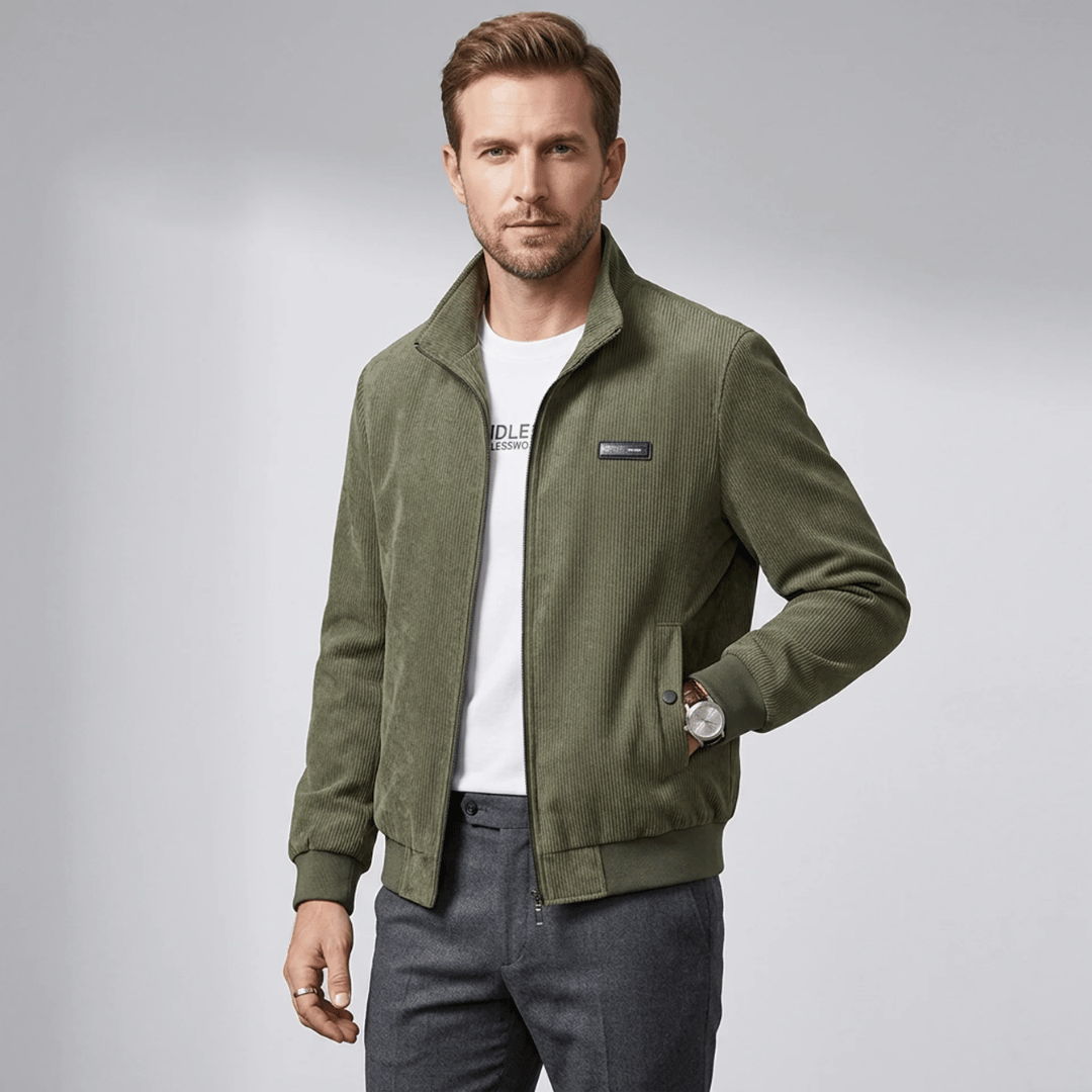 Jaqueta Masculina com Pelúcia Santiago Forglows