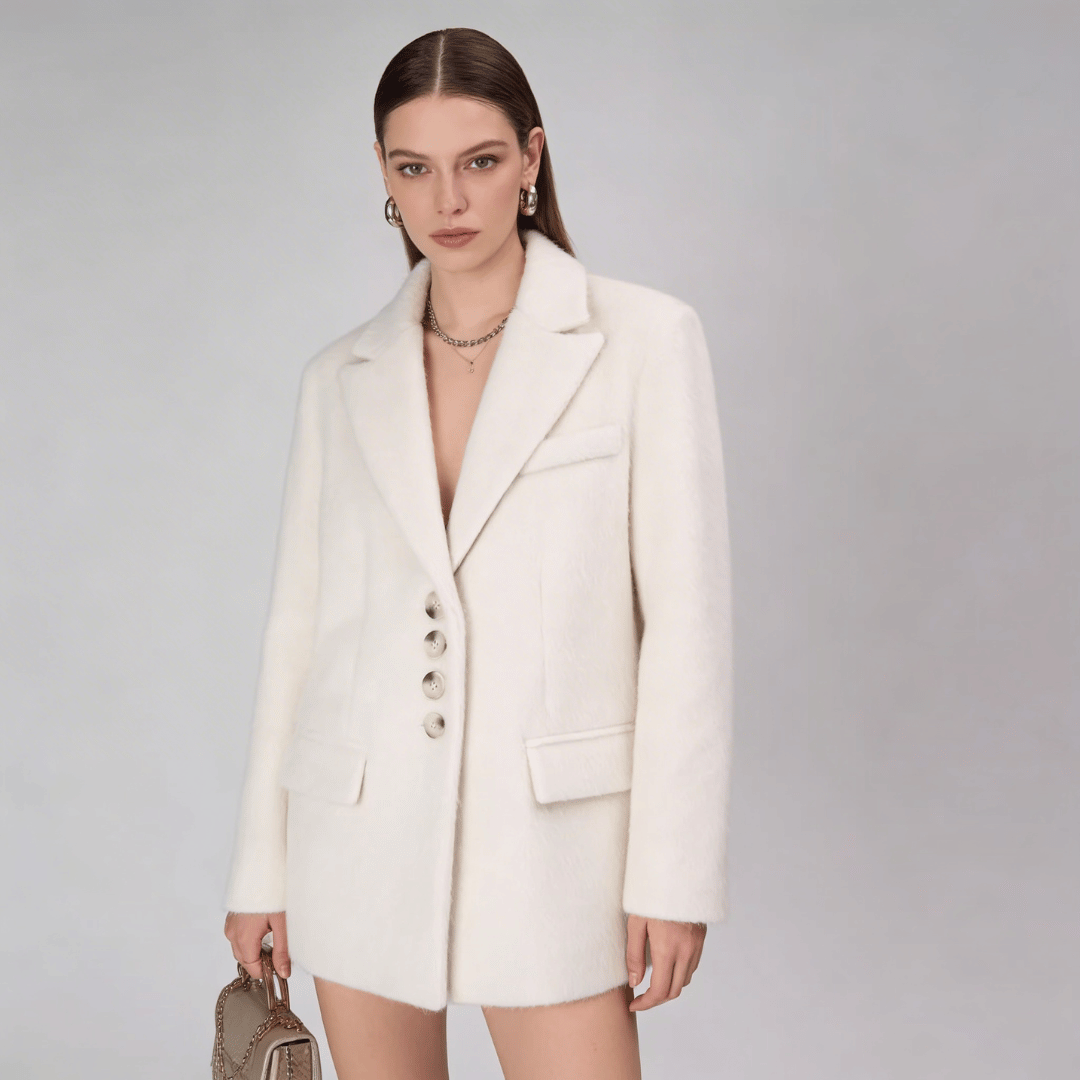 Blazer Feminino de Lã Yngrid Forglows