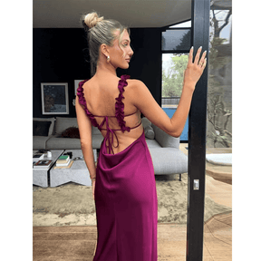 Vestido Feminino Longo Sedoso