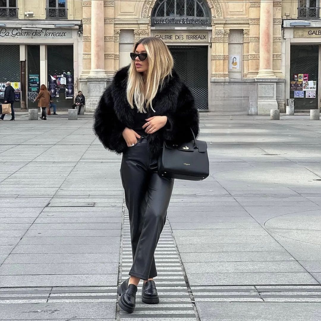 Casaco Feminino de Pele Marrakech Forglows