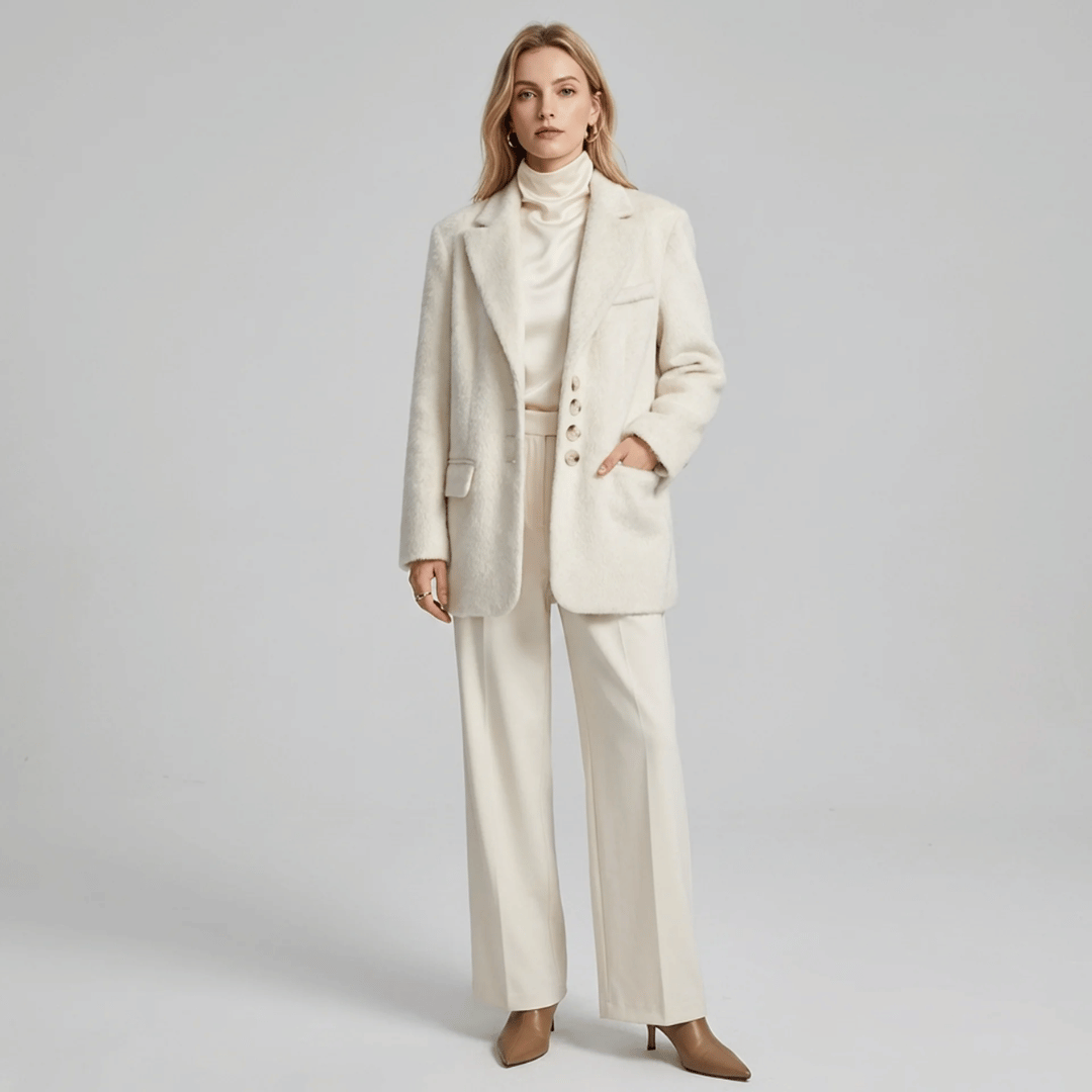 Blazer Feminino de Lã Yngrid Forglows