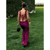 Vestido Feminino Longo Sedoso Forglows