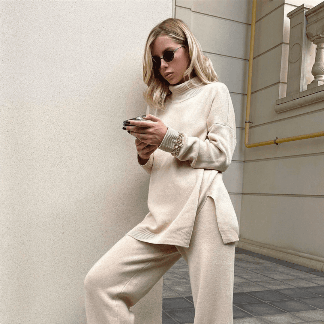 Suéter Feminino Gola Alta Tássia Forglows