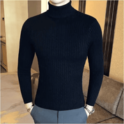 Suéter Masculino Gola Alta Trançado Forglows