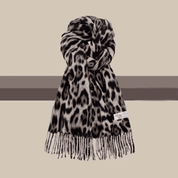Cachecol Feminino em Cashmere Animal Print Forglows