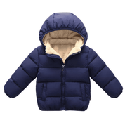 Jaqueta Puffer Infantil com Pelúcia Forglows