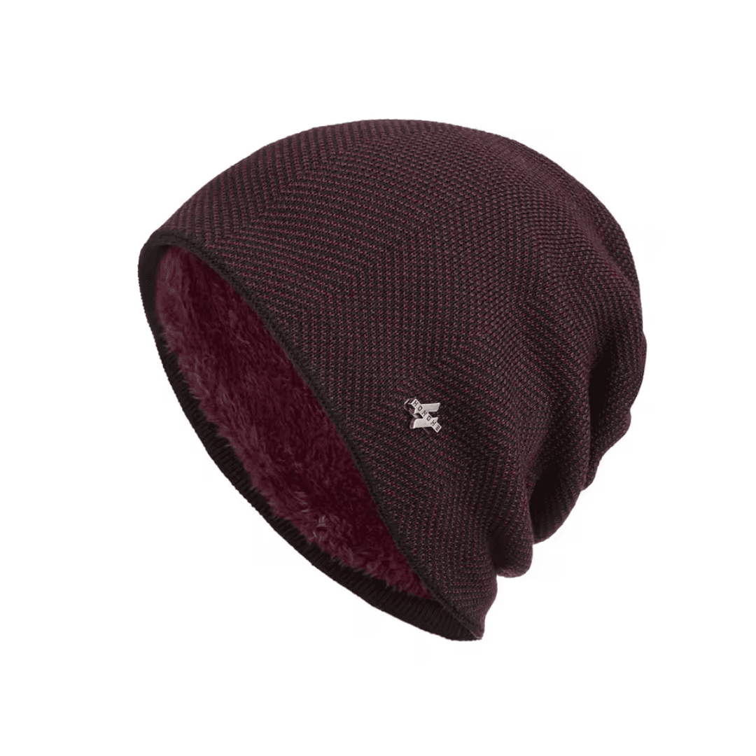 Gorro Masculino Forrado com Pelúcia Casual Forglows