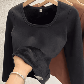 Blusa Feminina de Manga Longa Térmica