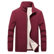 Casaco Masculino em Fleece Forrado Slim Forglows