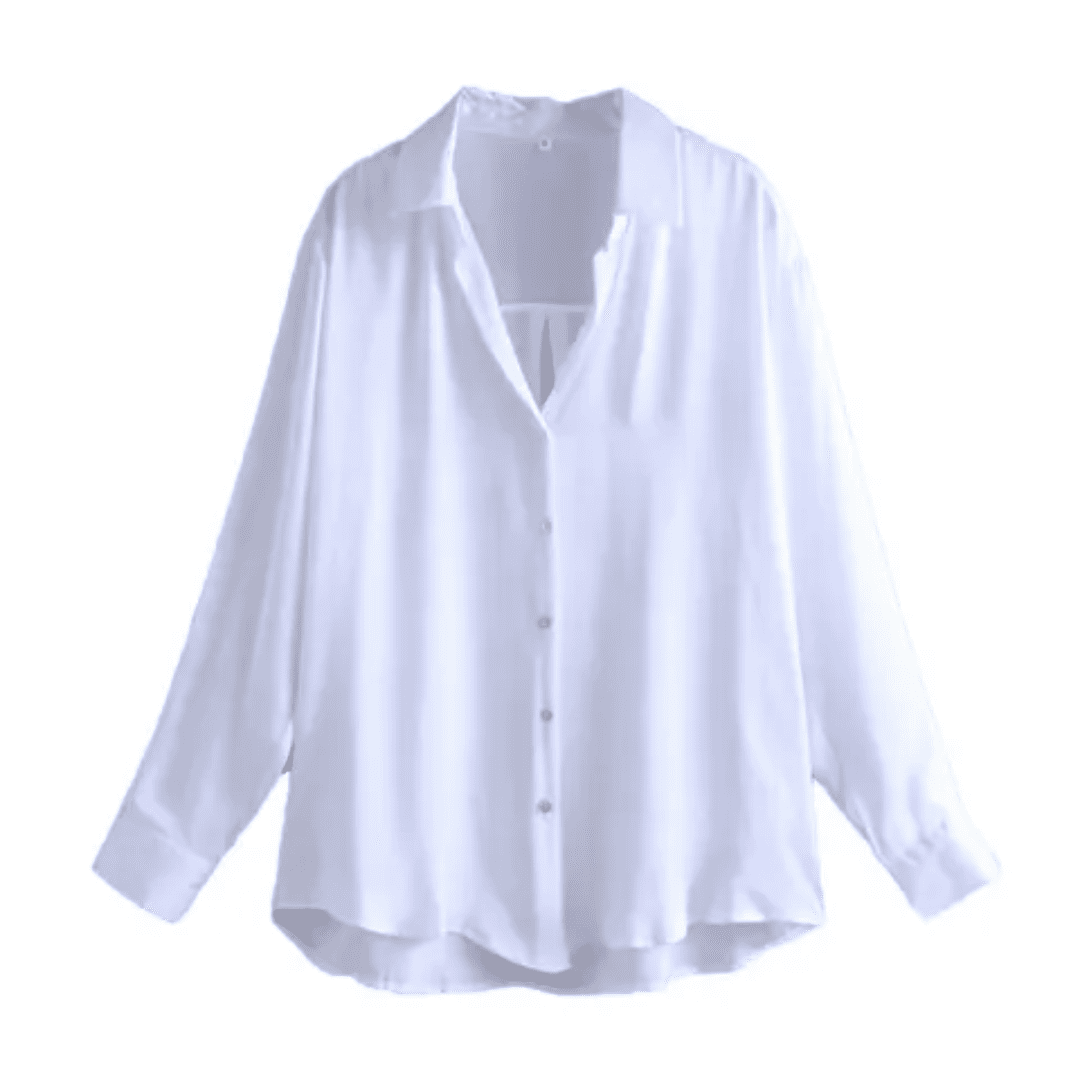 Camisa Feminina de Cetim Eloise Forglows