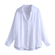 Camisa Feminina de Cetim Eloise Forglows