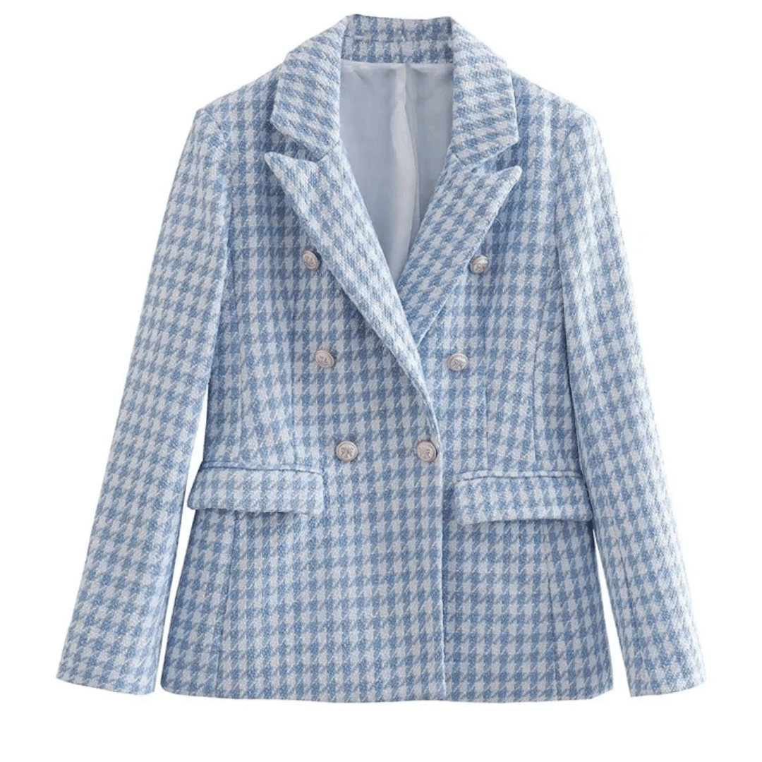 Conjunto Feminino Blazer e Short Tweed Eleonora Forglows