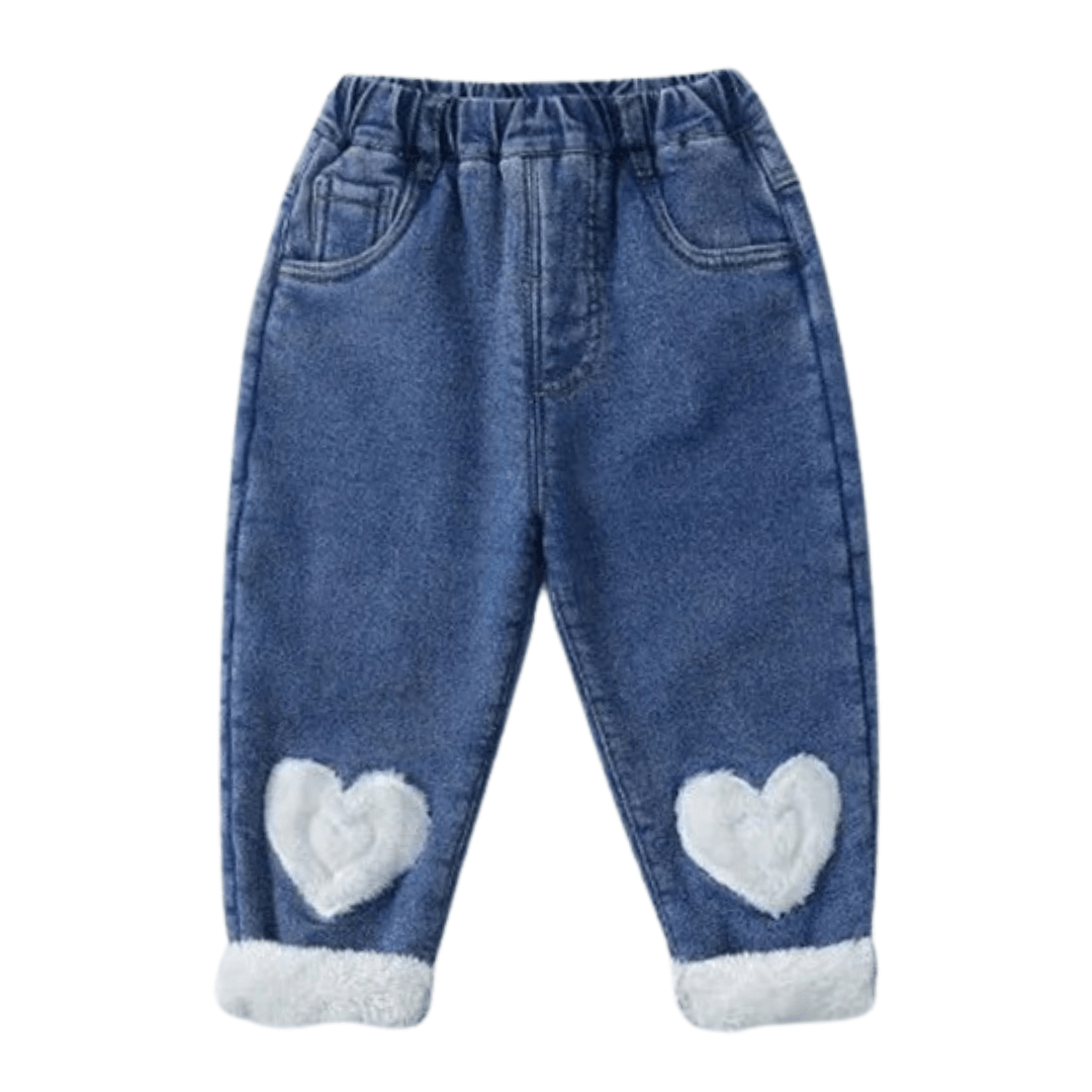 Calça Infantil Jeans e Peluciada Forglows
