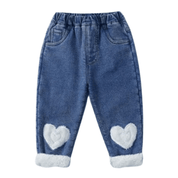 Calça Infantil Jeans e Peluciada Forglows