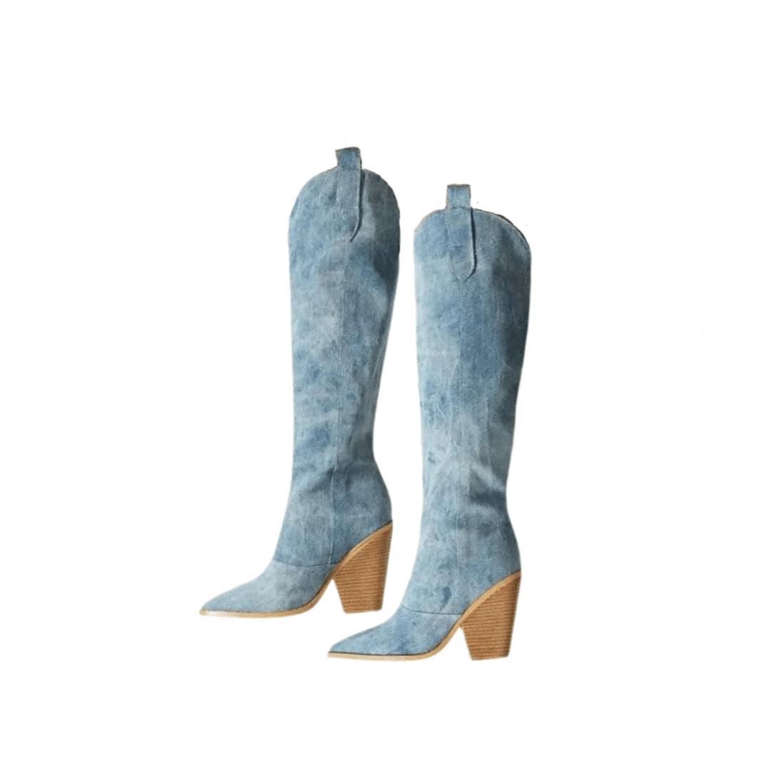 Bota Western Jeans Forglows