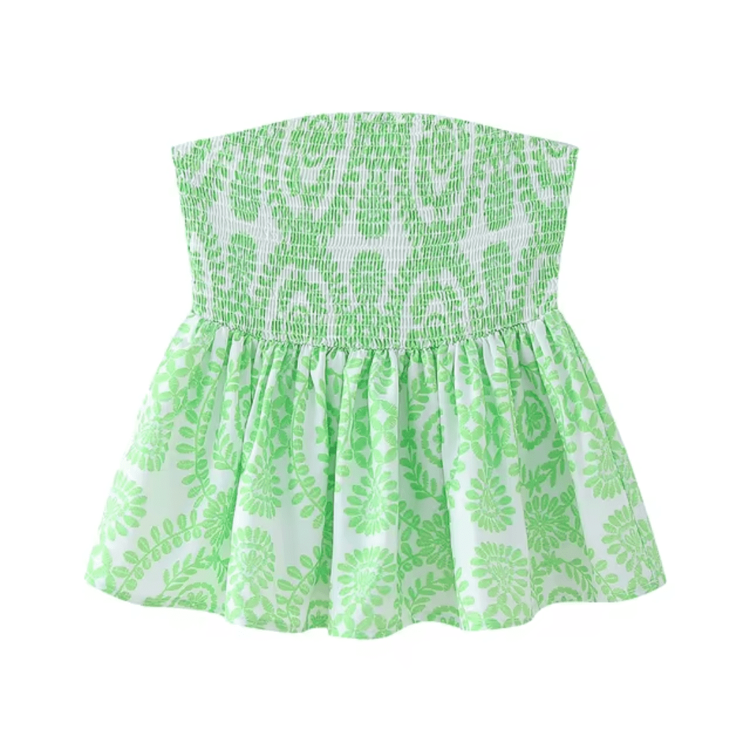 Blusa Feminina Tomara que Caia Com Lastex Forglows