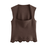 Blusa Feminina em Tricot com Bordado