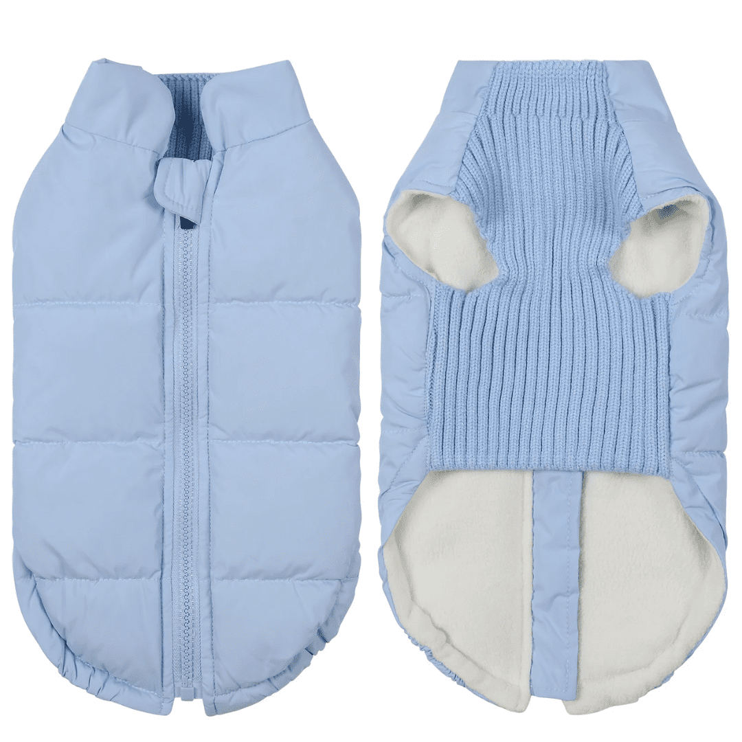 Casaco Puffer Impermeável para Pet Forglows