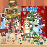 Calendário Contagem Regressiva + Brinquedos Surpresa Personagens Bluey