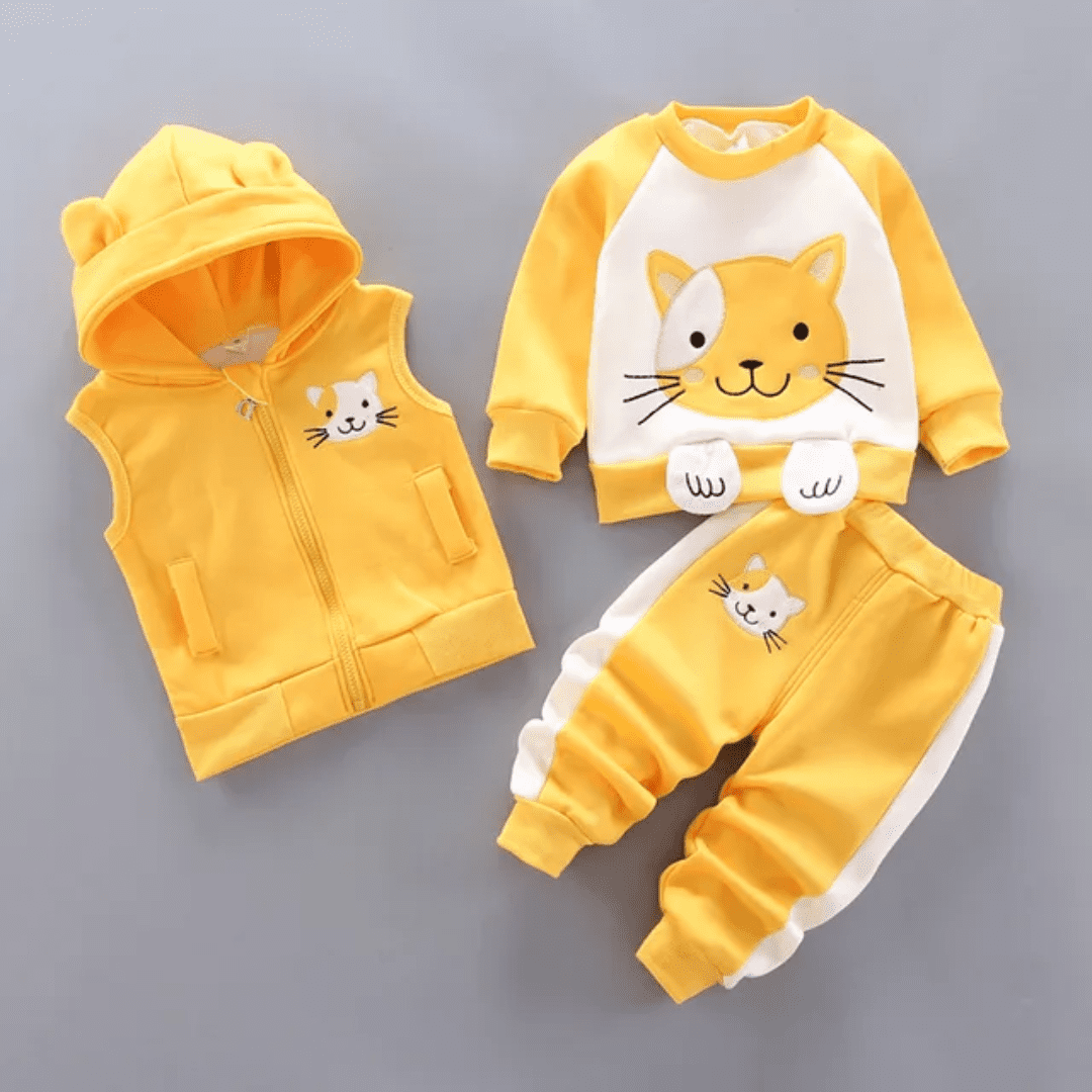 Conjunto de Inverno Infantil 3 Peças Forglows